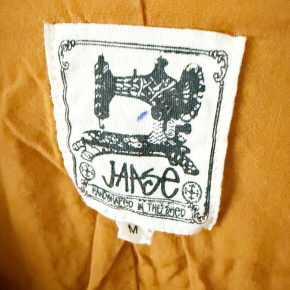 JAASE | Jodi Moto Biker Style Jacket Asymmetrical Zip Embroidered | Medium - Picture 5 of 9